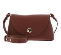 COCCINELLE Nikla Mini Bag Double Grainy Leather Cognac / Noir