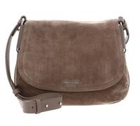 Coccinelle Leder Umhängetasche Rebekka Handbag Grained Leather Warm Taupe
