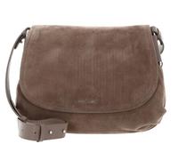 Coccinelle Rebekka Suede Schultertasche taupe, Rauleder, Damen