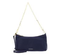 Coccinelle Leder Umhängetasche Schultertasche Aura Mini Bag Grained Leather Royal Blue blau