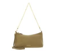 Coccinelle Leder Umhängetasche Schultertasche Aura Mini Bag Grained Leather Seagrass khaki