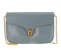 Coccinelle Leder Umhängetasche Schultertasche Beat Soft Crossbody Cloud türkis