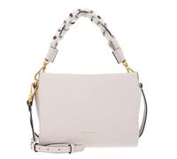 Coccinelle Leder Umhängetasche Schultertasche Boheme Grana Double Crossbody Double Grainy Leather Lambskin White/Laurel Green creme