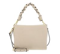 Coccinelle Schultertasche Boheme Grana – Double, genarbtes Leder, Beige
