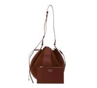 COCCINELLE Boom Handbag Grained Leather / Suede Leather Cognac / Cognac