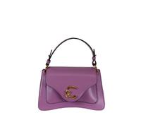 Coccinelle Leder Umhängetasche Schultertasche C-Me Calf Handbag Jellyfish violett
