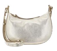 Coccinelle Leder Umhängetasche Schultertasche Fujiko Mini Bag Pale Gold goldfarben
