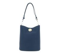 COCCINELLE Nikla Handbag Double Grainy Leather Deep Blue / Sandshell