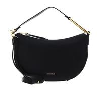 Coccinelle Leder Umhängetasche Schultertasche Priscilla Handbag Grained Leather Noir schwarz