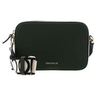 Coccinelle Leder Umhängetasche Tebe Crossover Bag Garden Green tannengrün