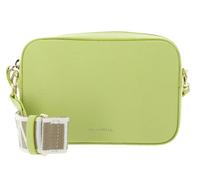 Coccinelle Leder Umhängetasche Tebe Crossover Bag Green Glow hellgrün