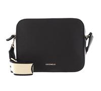 Coccinelle Damen schwarze Lederhandtasche Einheitsgröße