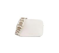 Coccinelle Leder Umhängetasche Tebe Crossover Bag Pearl creme