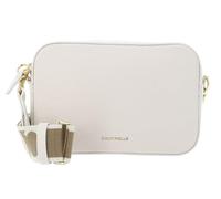 Coccinelle Tebe Umhängetasche Leder 18 cm weiss