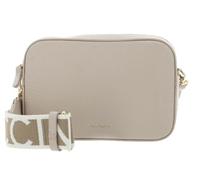 Coccinelle Leder Umhängetasche Tebe Crossover Bag Sandshell beige