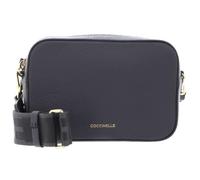 Coccinelle Leder Umhängetasche Tebe Crossover Bag Stove blaugrau