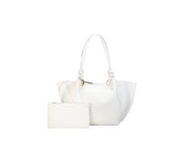 COCCINELLE Ledertasche - Schultertasche FINN weiss