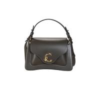 Coccinelle C-Me Schultertasche Leder 23.5 cm oliv