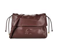 Coccinelle Leder Schultertasche Umhängetasche Lidia Handbag Smooth Leather Berry dunkelviolett