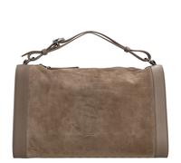 Coccinelle Elinor Suede Beuteltasche taupe, Rauleder, Damen