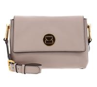 COCCINELLE Liya Grained Leather Crossbody Bag Rosette / Warm Taupe