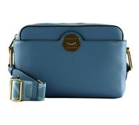 COCCINELLE Liya Signature Crossbody Grained Leather Azul