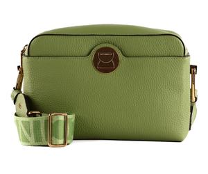 COCCINELLE Liya Signature Crossbody Grained Leather Guacamole