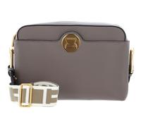 COCCINELLE Liya Signature Crossbody Grained Leather Warm Taupe 2