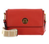 COCCINELLE Liya Signature Handbag Grained Leather Tangerine