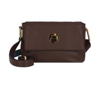 Coccinelle Liya Umhängetasche Leder 24 cm grau