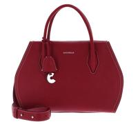COCCINELLE Lord Handbag Grained Leather M Sangria