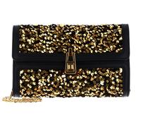 COCCINELLE Magie 2Nite Paillettes Clutch Golden / Noir