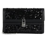 COCCINELLE Magie 2Nite Paillettes Clutch Noir / Noir