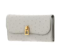 COCCINELLE Magie Ostrich Flap Wallet Gelso