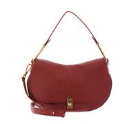 COCCINELLE Magie Ostrich Handbag Acero