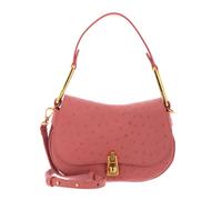 COCCINELLE Magie Ostrich Handbag Camelia
