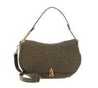COCCINELLE Magie Ostrich Handbag Loden