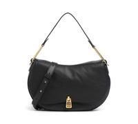 Coccinelle Magie Soft Schultertasche schwarz, genarbtes Rindsleder, Damen