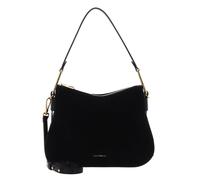 COCCINELLE Magie Suede Bim Shoulder Bag M Noir / Noir