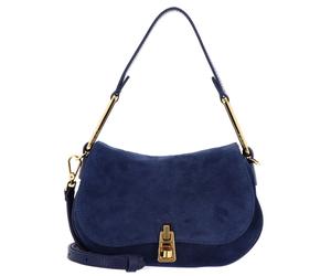 COCCINELLE Magie Suede Handbag Royal Blue