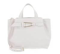 COCCINELLE Malory Handbag Grained Leather Blanco