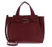 COCCINELLE Malory Handbag Grained Leather Ribes