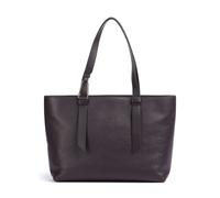 Coccinelle Malory Shopper pflaume, genarbtes Rindsleder, Damen
