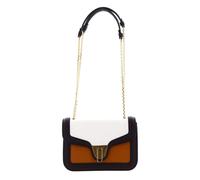 COCCINELLE Marvin Twist Tricolor Handbag Smooth Calf Leather Soft Mult. Cocon. Milk