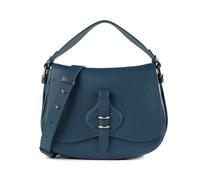 Coccinelle Mavery Schultertasche Leder 27 cm blau