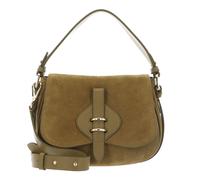 COCCINELLE Mavery Suede BI Handbag Suede Leather / Micro Gra. Le. Seagrass