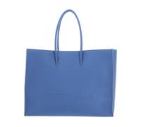 COCCINELLE Maxi Log Handbag Grained Leather Azul