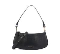 Coccinelle Merveille Lizard Schultertasche schwarz, Leder, Damen