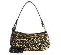 COCCINELLE Merveille Paillettes Mini Bag Golden / Noir