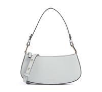 Coccinelle Merveille Schultertasche hellblau, genarbtes Leder, Damen